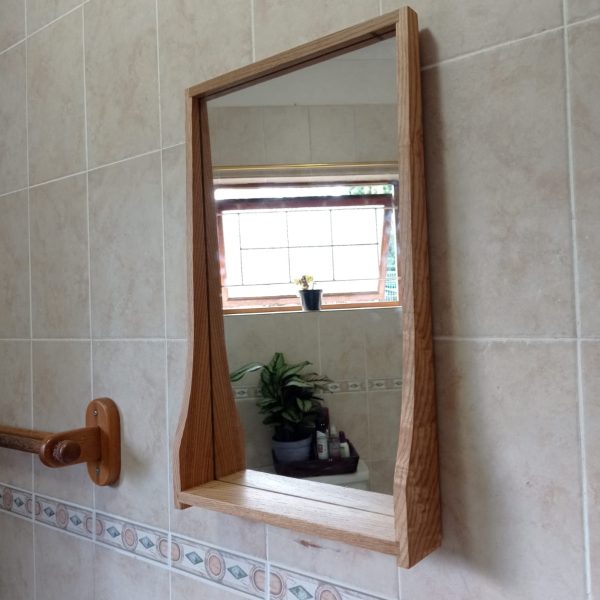 Heritage Oak Mirror