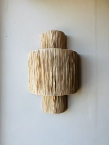 rustic wall sconce